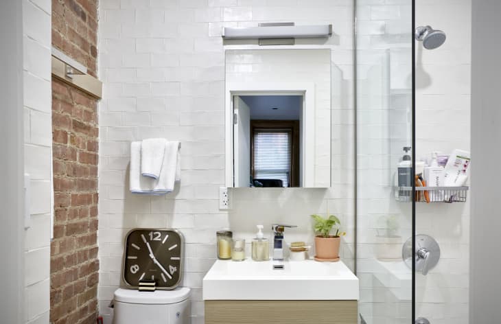 Small Space Bathroom Tour: Family of 5, NYC Apartment –
