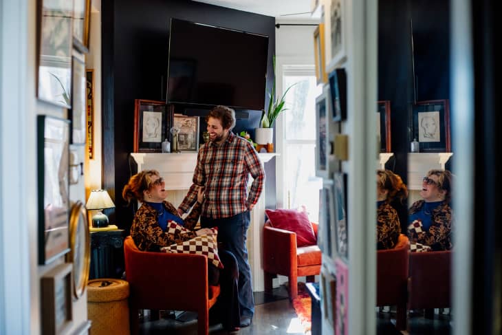 couple in their chicago apartment