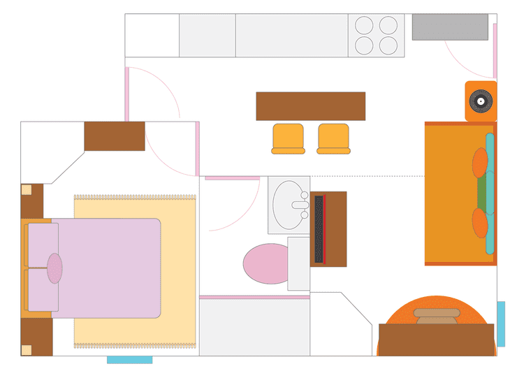floor plan for brooklyn apartment