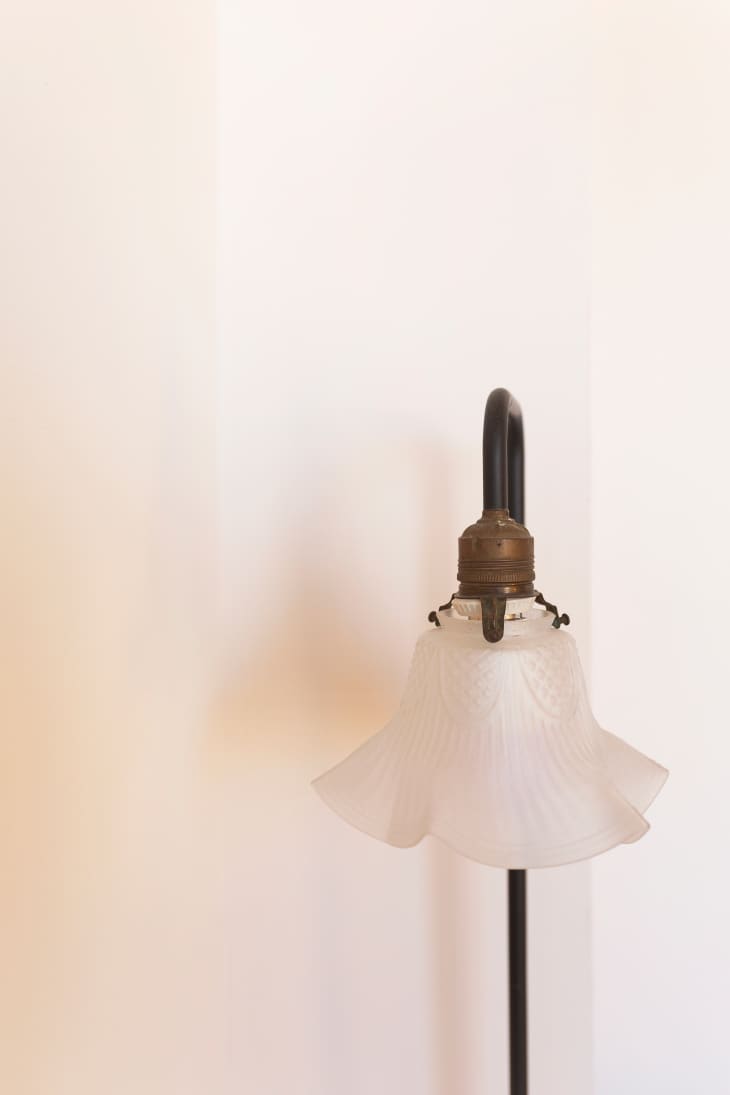 detail of vintage lamp