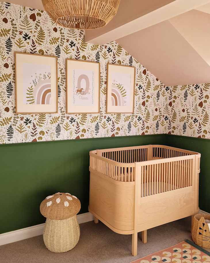 Before & After: The Woodland Decor in This Nursery Is Cute | Cubby