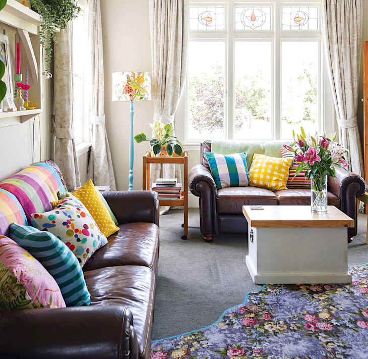 How to Skillfully Combine Two Rugs in One Room | Apartment Therapy