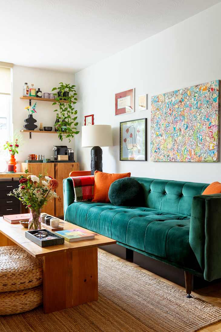 430-Square-Foot Toronto Rental Packs Colorful DIY Style Into Every Inch