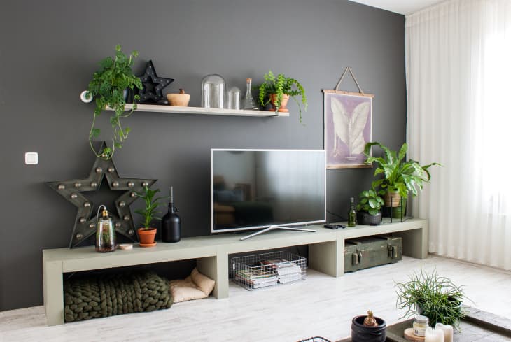 5 Ways To Decorate Around Your Tv Using Art Apartment Therapy