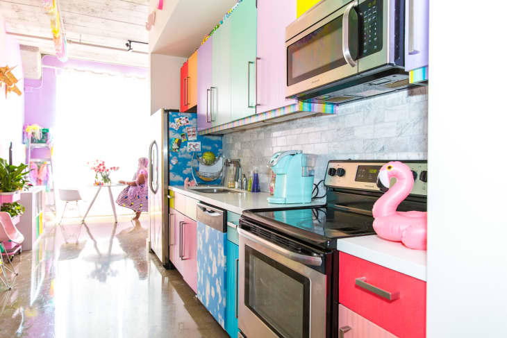 DIY Washi Tape Kitchen Cabinet Costs