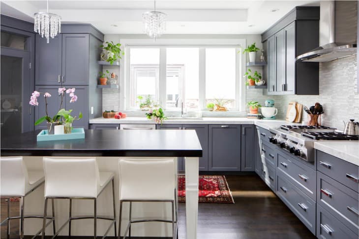 19 Inspiring Ideas to Add Color to a Grey Kitchen