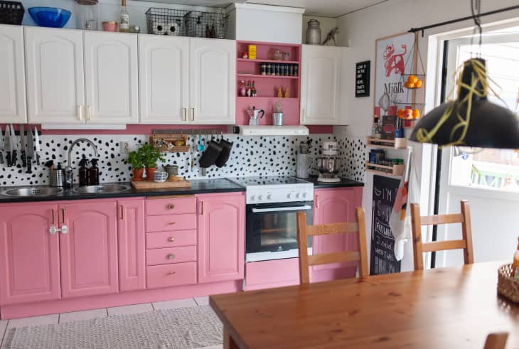 25 Pink Kitchens That Are Oh-So-Happy