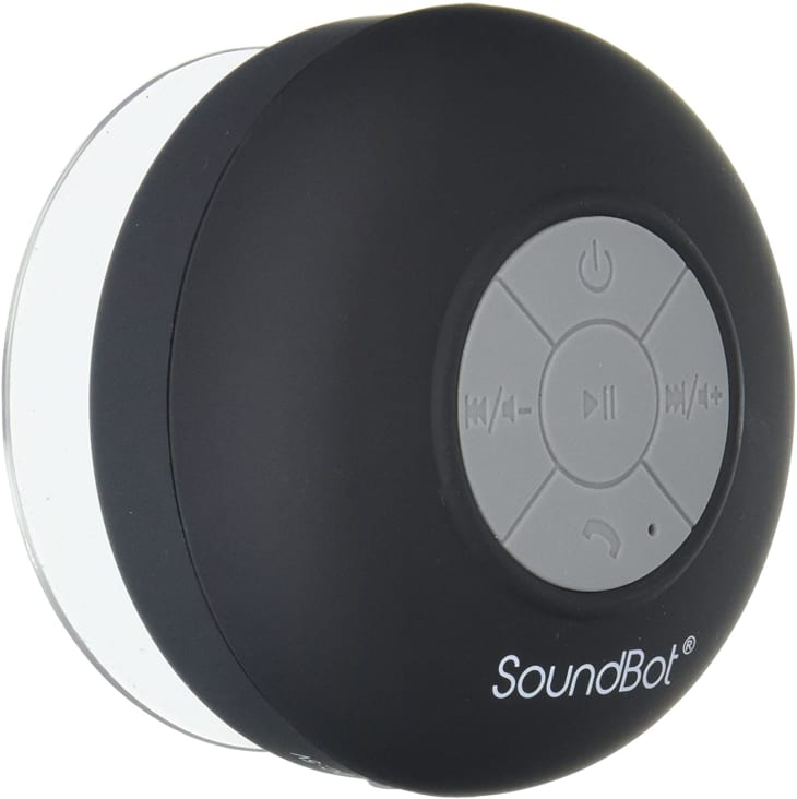 SoundBot SB510 HD Water Resistant Bluetooth 3.0 Shower Speaker at Amazon