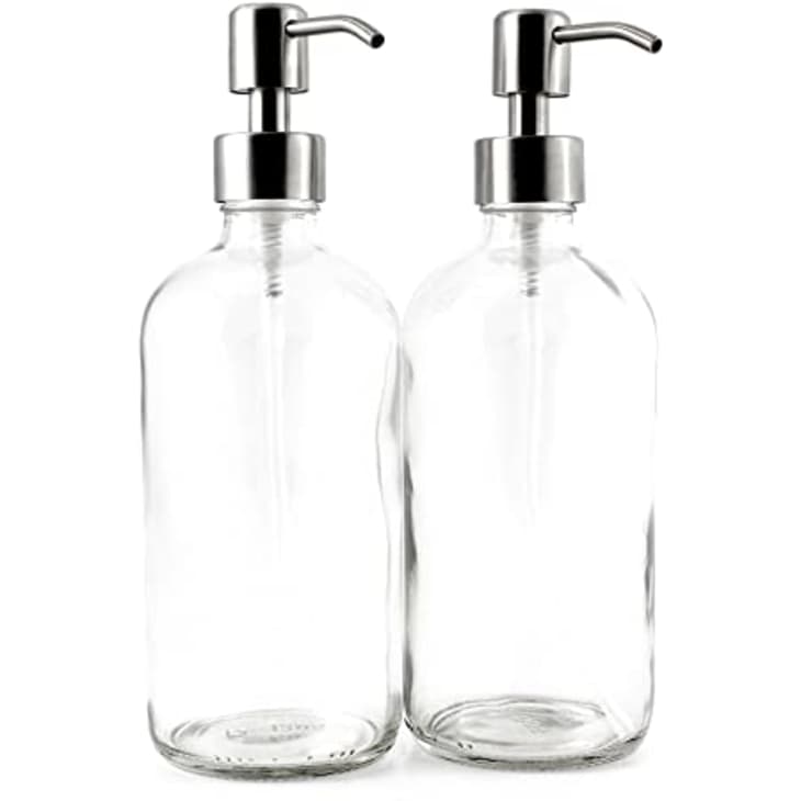 Product Image: Cornucopia Brands 16-Ounce Glass Bottles with Stainless Steel Pumps