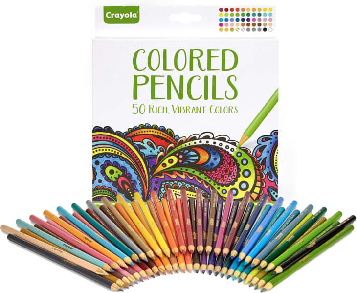 Product Image: Crayola Colored Pencils for Adult Coloring, 50-Pack