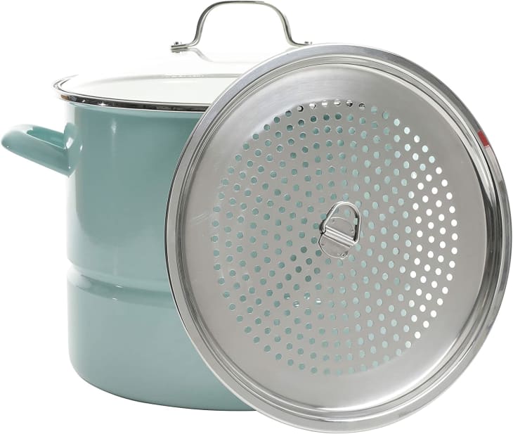 Product Image: Kenmore Broadway Steamer Stock Pot with Insert and Lid, 16-Quart