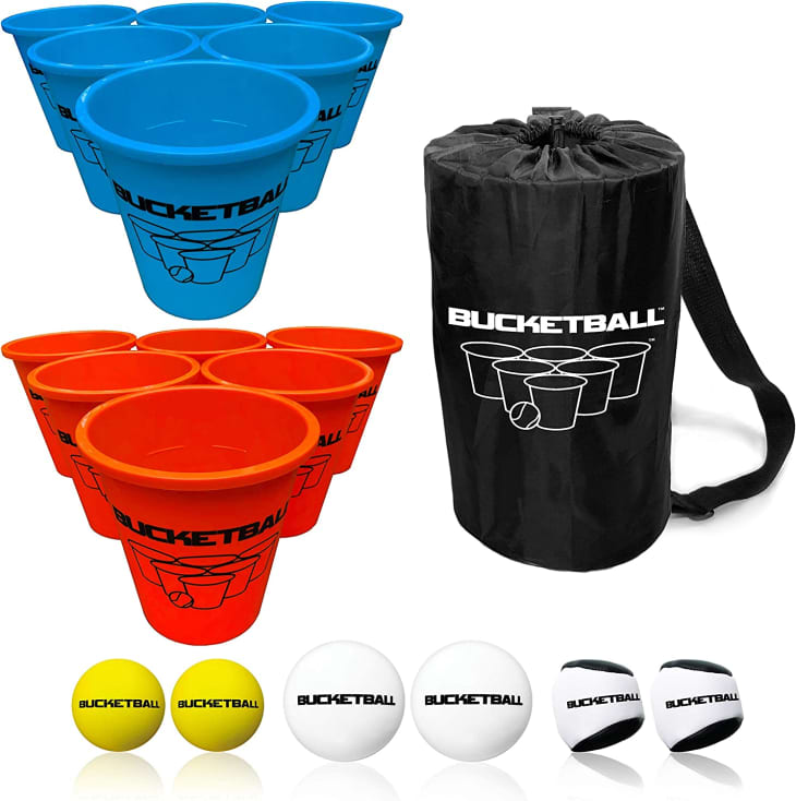 Bucket Ball - Beach Edition Outdoor Game at Amazon