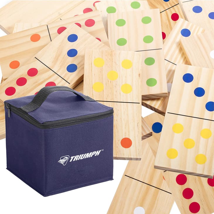 GETMOVIN SPORTS Giant Wooden Playing Dice Set at Amazon