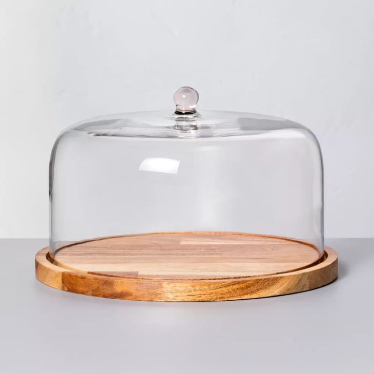 Product Image: Wood & Glass Cake Storage