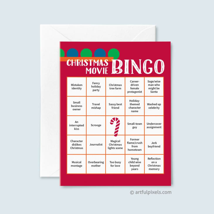 Product Image: Holiday Movie Bingo