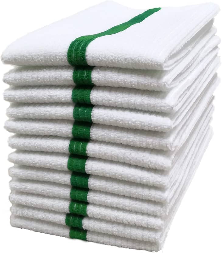 POLYTE Microfiber All-Purpose Ribbed Terry Bar Mop Towel at Amazon