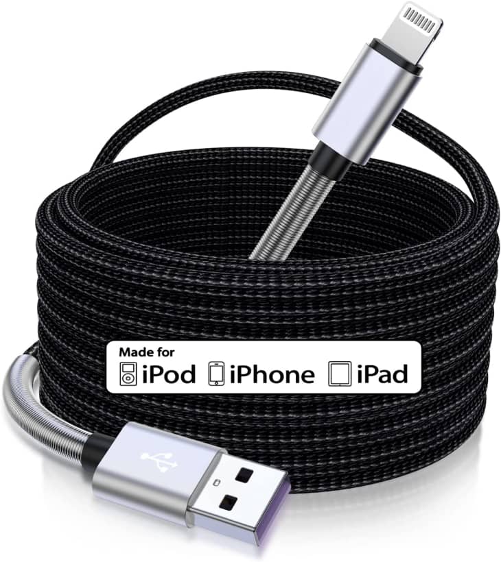 Product Image: 15 Ft Extra Long iPhone Charger Cord