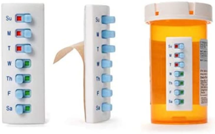 Take-n-Slide Medication Tracker and Reminder at Amazon