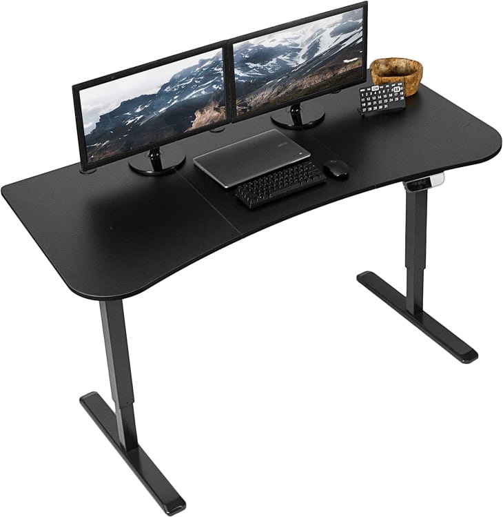 VIVO Electric Height Adjustable 63 x 32 inch Stand Up Desk at Amazon