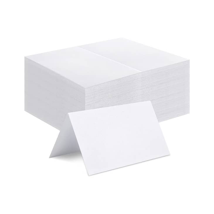 Product Image: PECULA Blank Fillable Banquet Seat Card