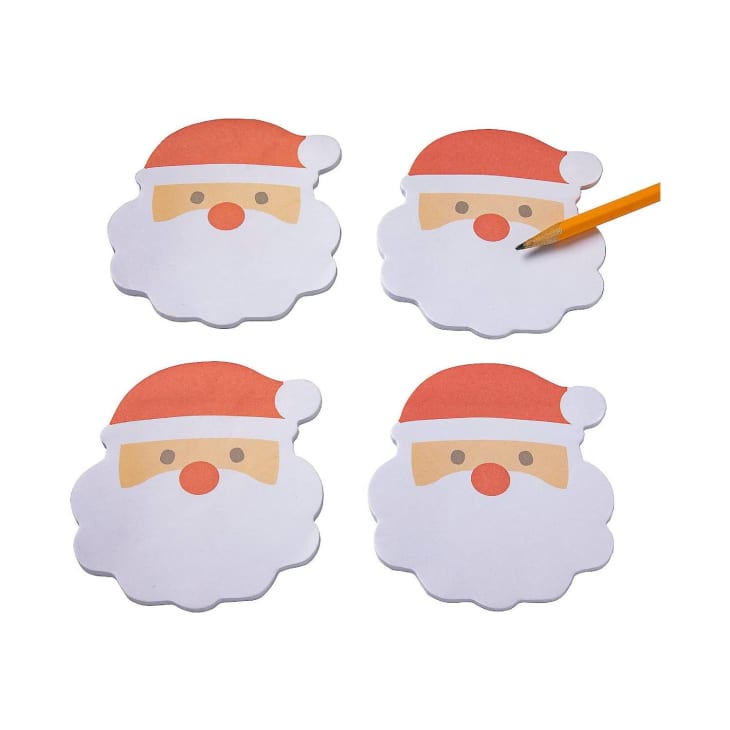 Product Image: Santa-Shaped Sticky Notes