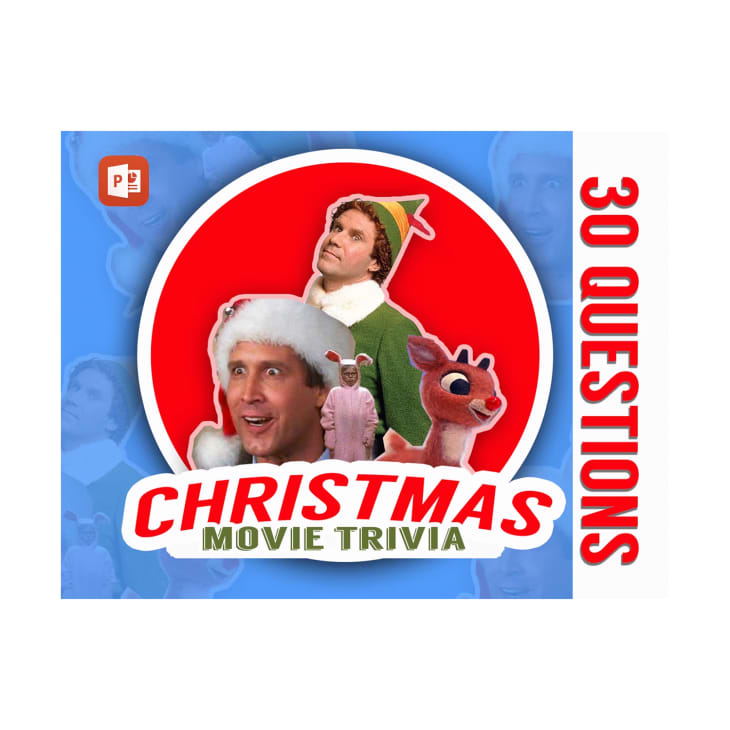 Christmas Movie Trivia at Etsy