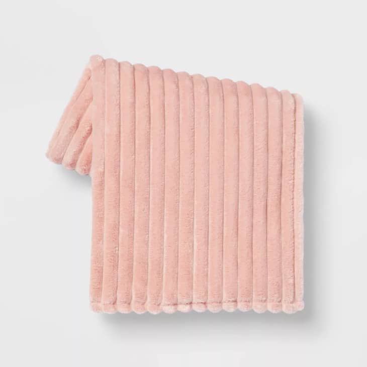 Room Essentials Ribbed Plush Throw Blanket at Target