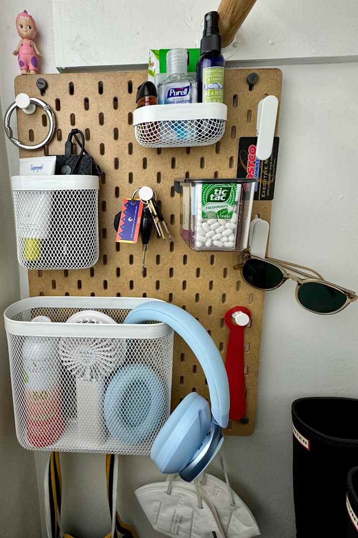 Why You Need to Buy the $28 IKEA SKADIS Pegboard