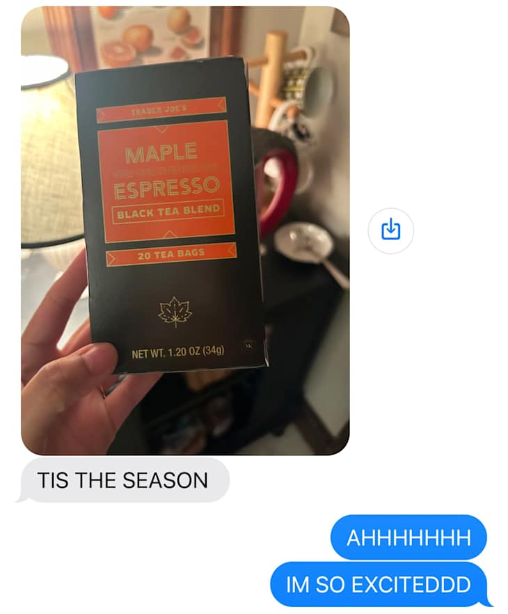 I Wait All Year to Buy Trader Joe’s Maple Espresso Black Tea