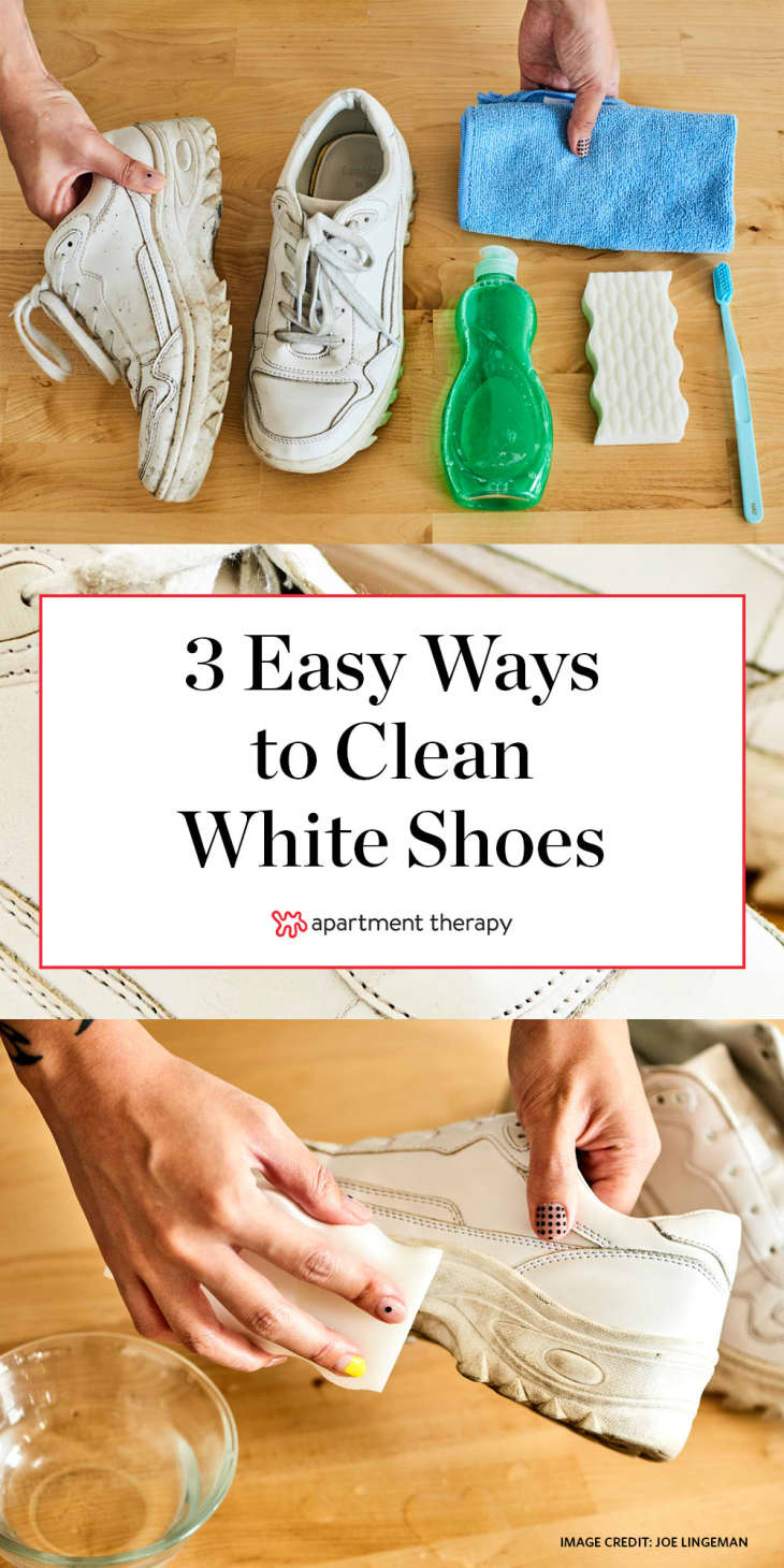 How To Bleach White Shoelaces How to Clean White Shoes | Apartment Therapy