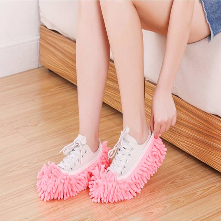 Tamicy Mop Slippers Shoes, 5 Pairs at Amazon