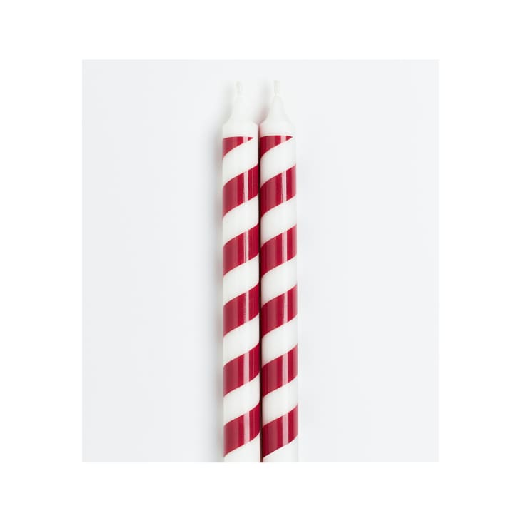 Product Image: 2-pack Candy Cane Candles