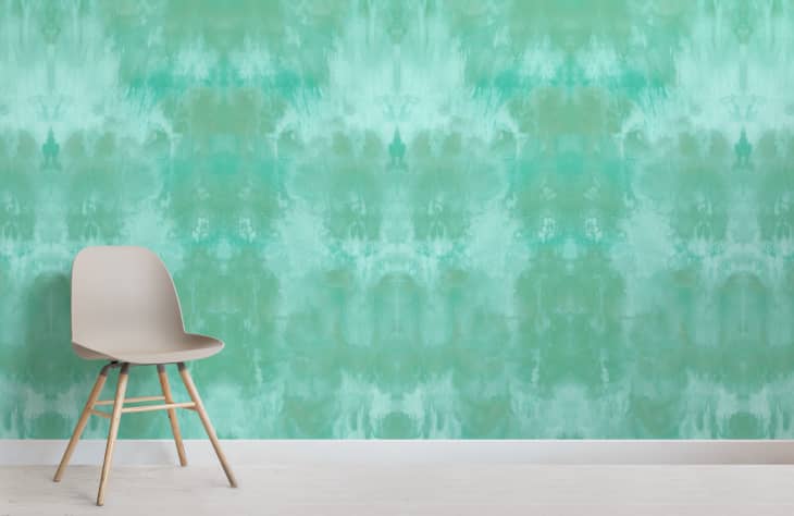 This Tie Dye Removable Wallpaper Is Groovy In The Best Way