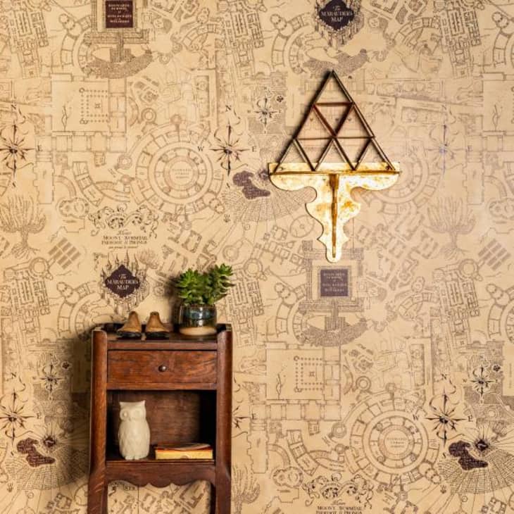 Turn Your House Into Hogwarts With Harry Potter Wallpaper Apartment Therapy