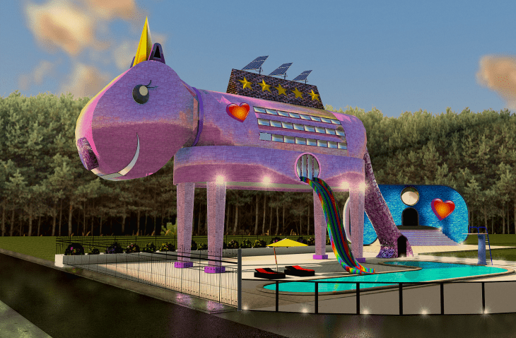 Kids Dream Houses 3d Rendering Apartment Therapy,Tkhtyt Tsmym Byt Dor Oahd Oasaa