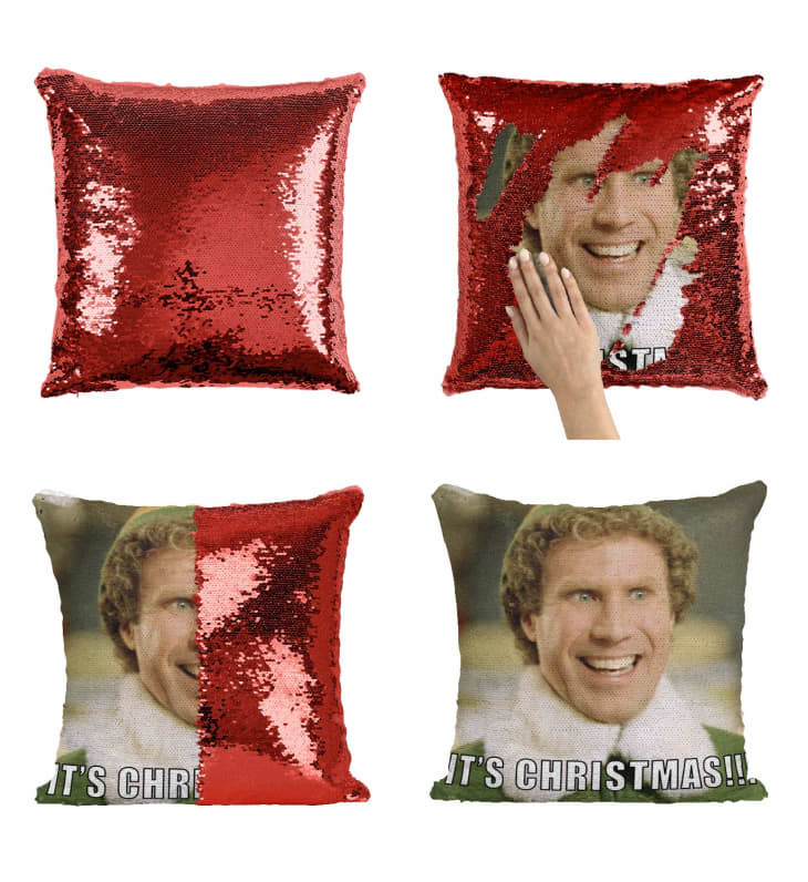 Product Image: Christmas Buddy Elf C25 Sequin Pillow