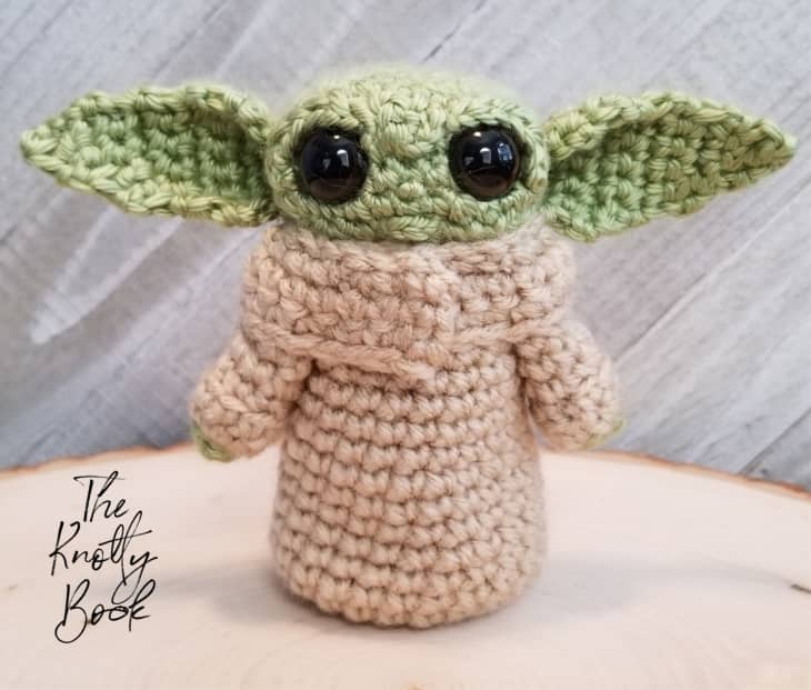 Product Image: Baby Yoda Crochet Amigurumi Pattern PDF