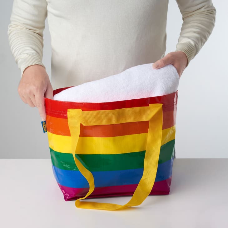 IKEA&#39;s Rainbow Pride Tote Is Back, and in a New Size | Apartment Therapy