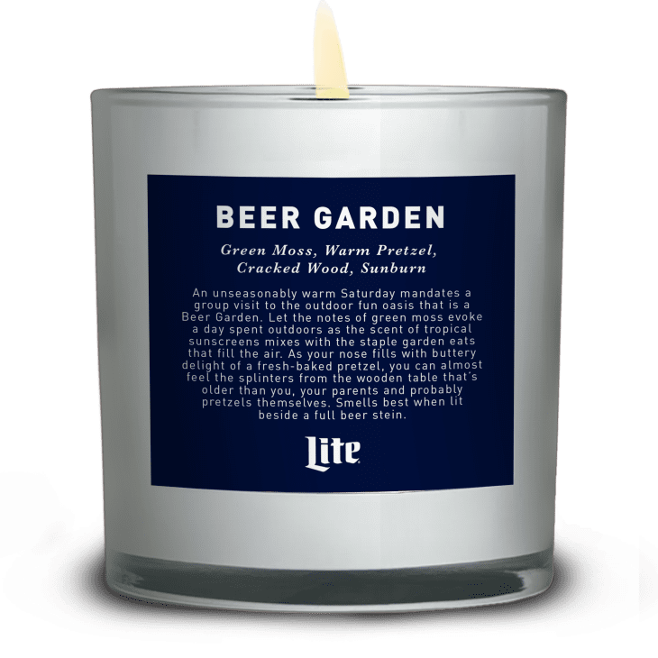Beer Garden-scented candle