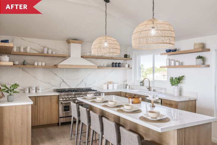 HGTV Flip or Flop Beach Themed Kitchen | Apartment Therapy