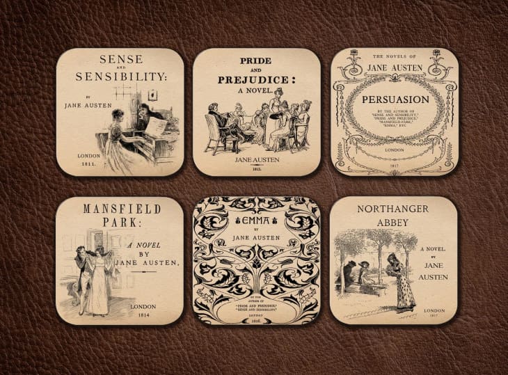 Product Image: Universal Zone Jane Austen Coasters