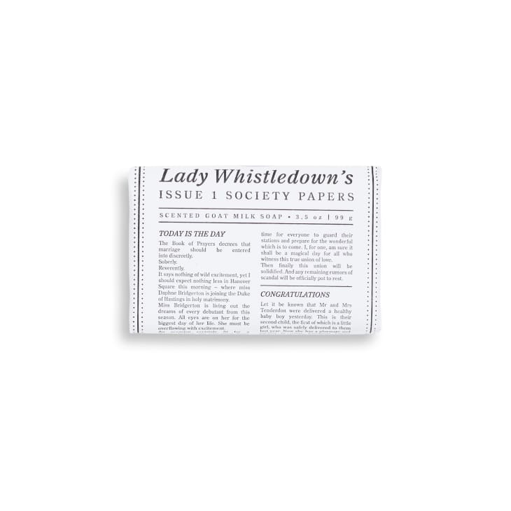 Lady Whistledown's Soap