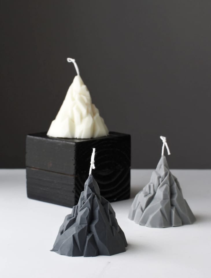 Mountain Candle at Etsy