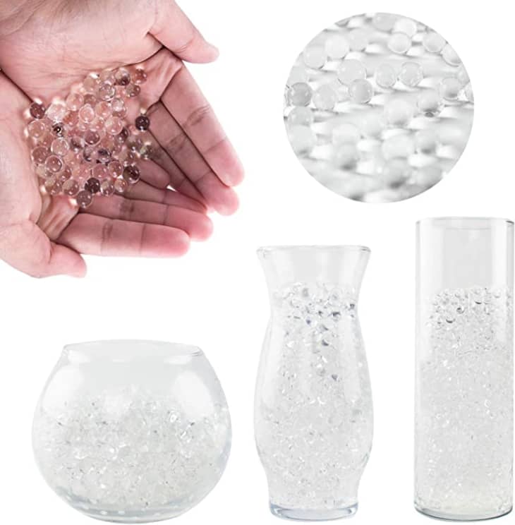 Super Z Outlet 50,000 Crystal Clear Water Gel Beads at Amazon
