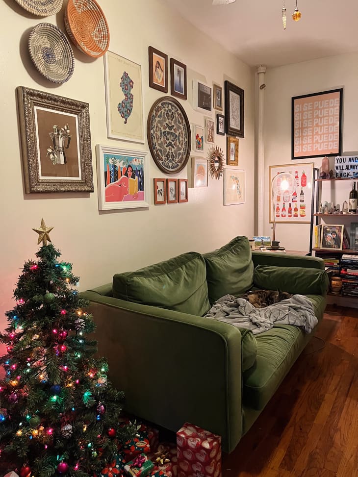 Living room for Nochebuena