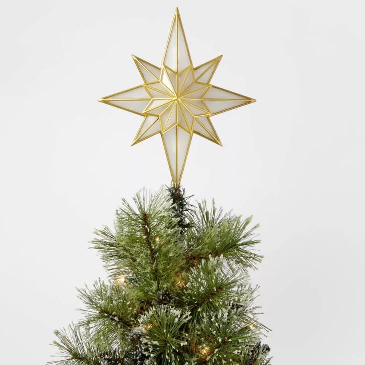 A star Christmas tree topper