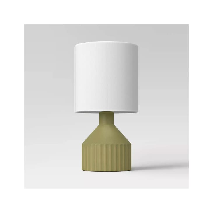 Ribbed Ceramic Mini Table Lamp at Target