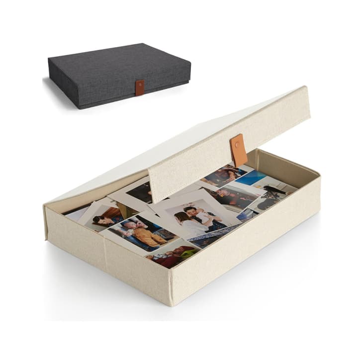ZICOTO Decorative Photo Storage Box at Amazon