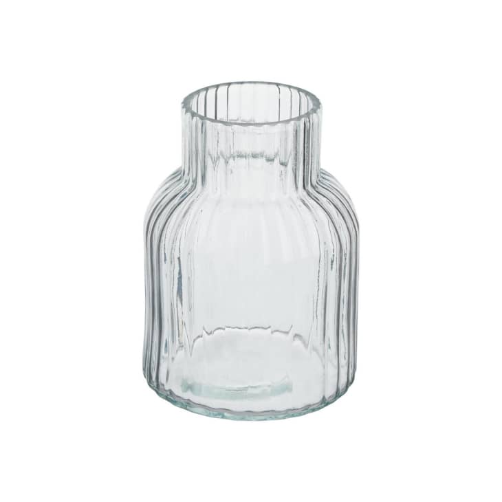 Decorative Textured Glass Container Vase at Dollar General