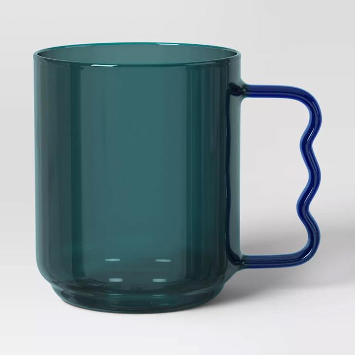 Target’s New $5 Squiggle Handle Glass Mugs Are “So Cute” | Apartment ...